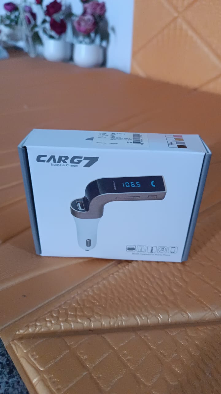 Car G7 With Turbo Charging Lcd Bluetooth Charger Fm Kit Mp3 - Happy Price - Image 6