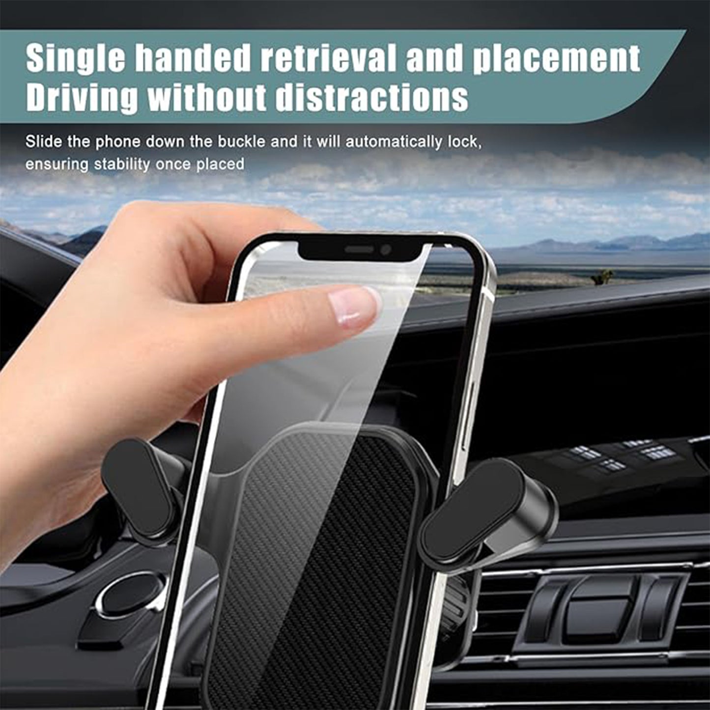 Plastic Car Mobile Holder (1 Pc) - Happy Price - Image 3