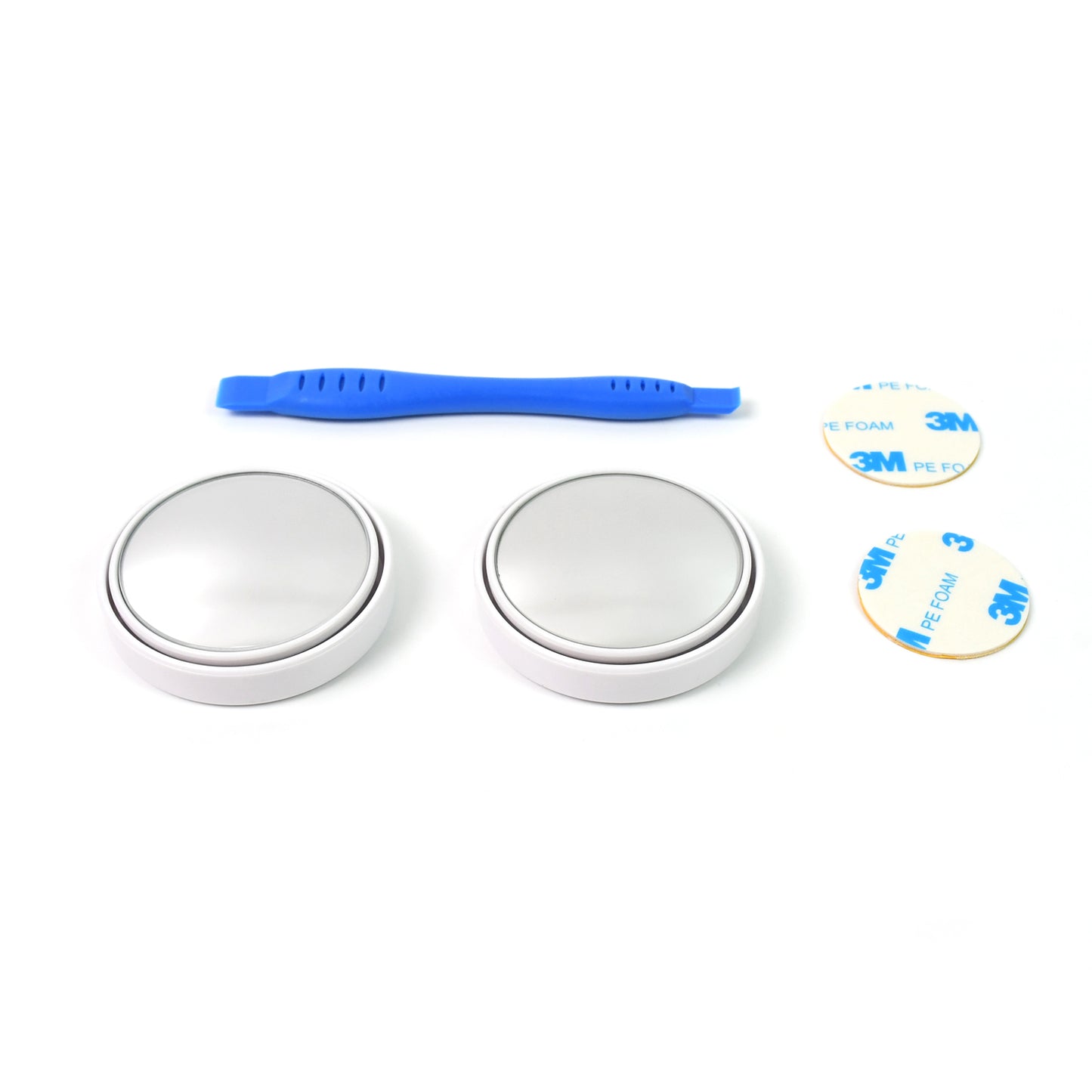 Car Blind Spot Side Mirror Round With Heavy Duty Plastic Spudger Pry Tool (2 Pcs Set) - Happy Price - Image 4