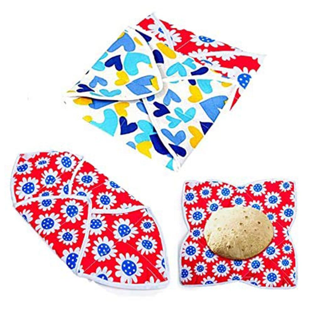 Square Hygienic Rotichapati Multi Print Design Cover - Happy Price - Image 3