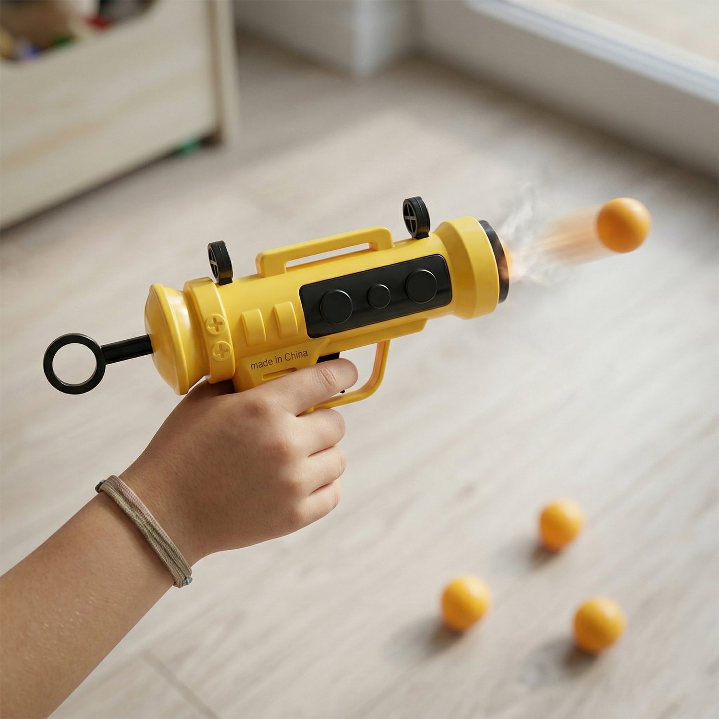 Target Titan Ball Shooter Toy Gun - Safe Soft Ball Blaster for Kids (1 Set) - Great Price - Image 2