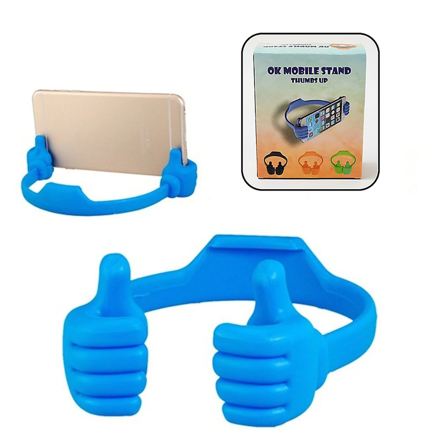 Hand Shape Mobile Stand Used In All Kinds Of Places Including Household And Offices As A Mobile Supporting Stand (1 Pc With Color Box) - Happy Price - Image 2