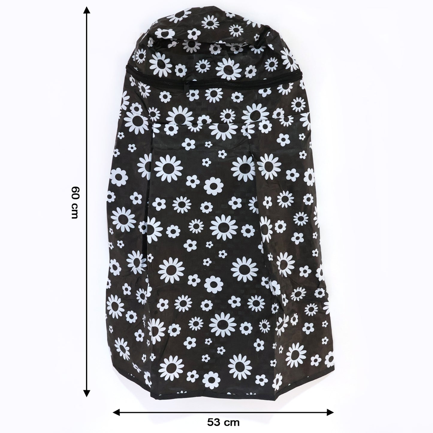 Floral Print LPG Cylinder Cover (60 x 53 cm, 1 Pc) - Waterproof & Dustproof - Happy Price - Image 3