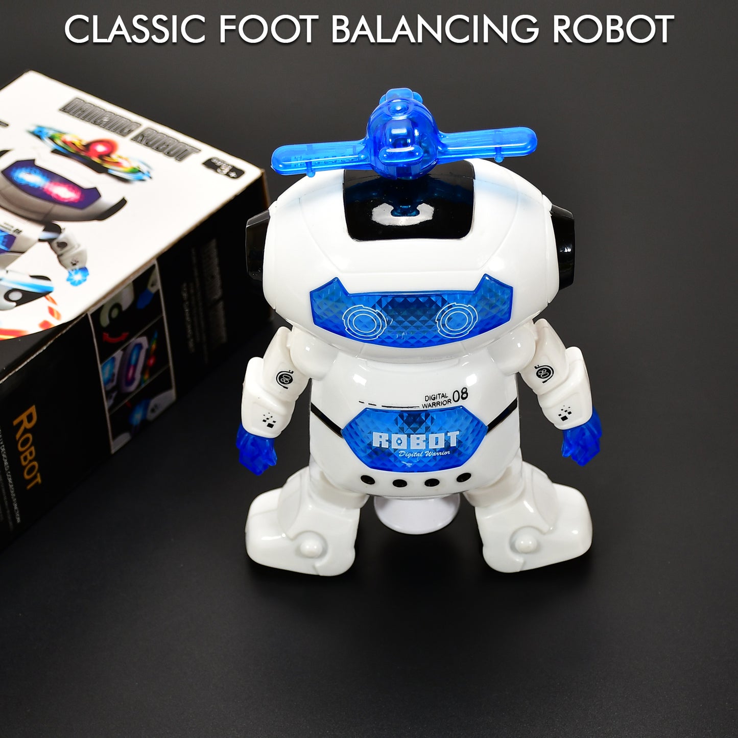 Dancing Robot Toy with 3D Lights and Music for Kids - Happy Price - Image 7