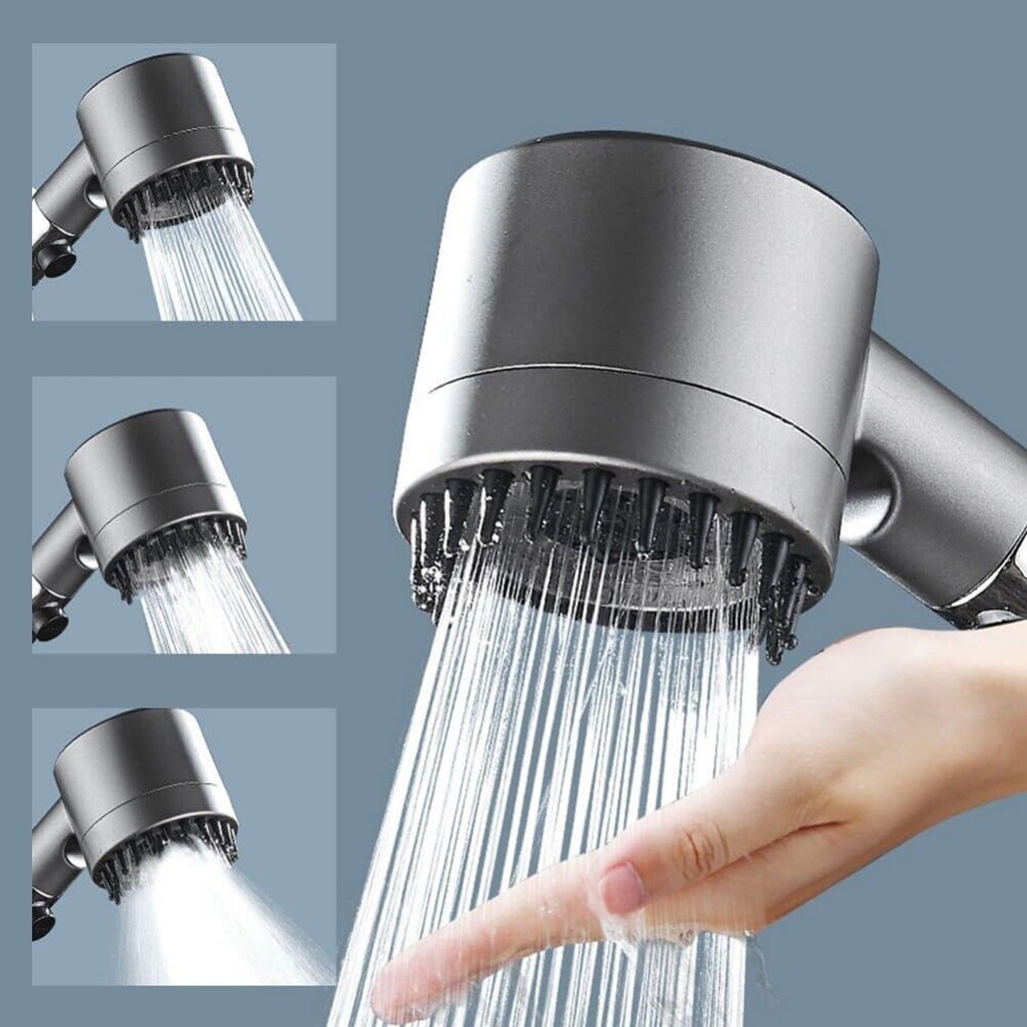 Shower Filter Shower Head Adjustment Shower Head (3 Modes 1 Pc) - Happy Price - Image 6