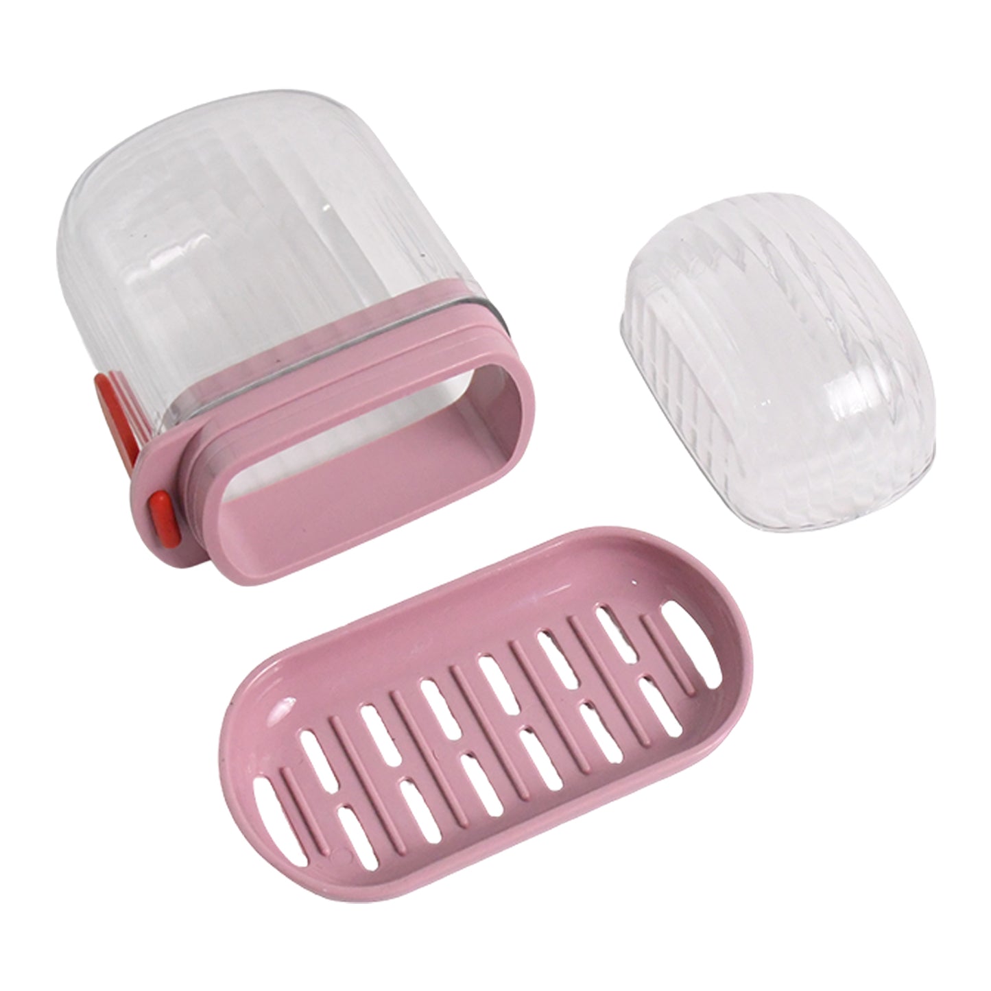 Multipurpose Plastic Soap Dish With Transparent Dust-proof Lid Sabudani (1 Pc) - Happy Price - Image 4