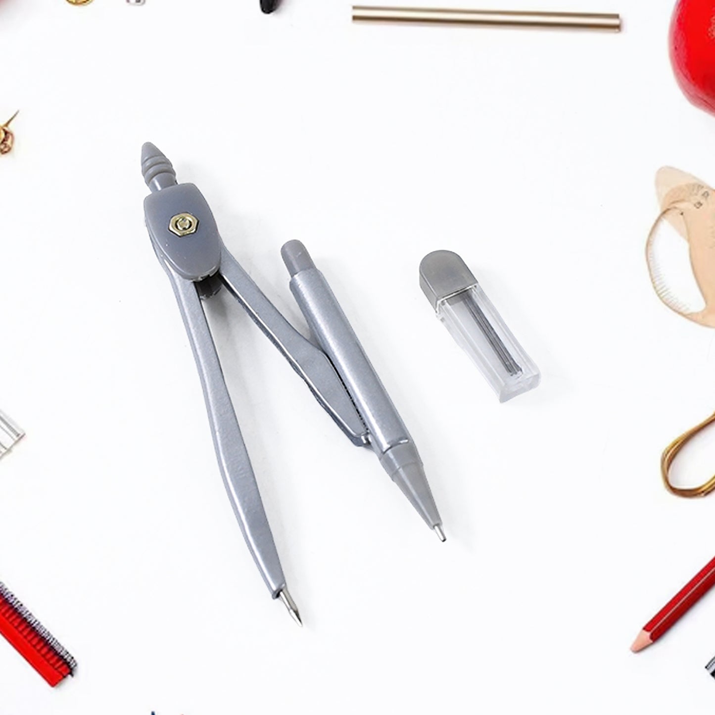 4-in-1 Premium Geometry Compass Set For Students And Professionals - Happy Price - Image 5