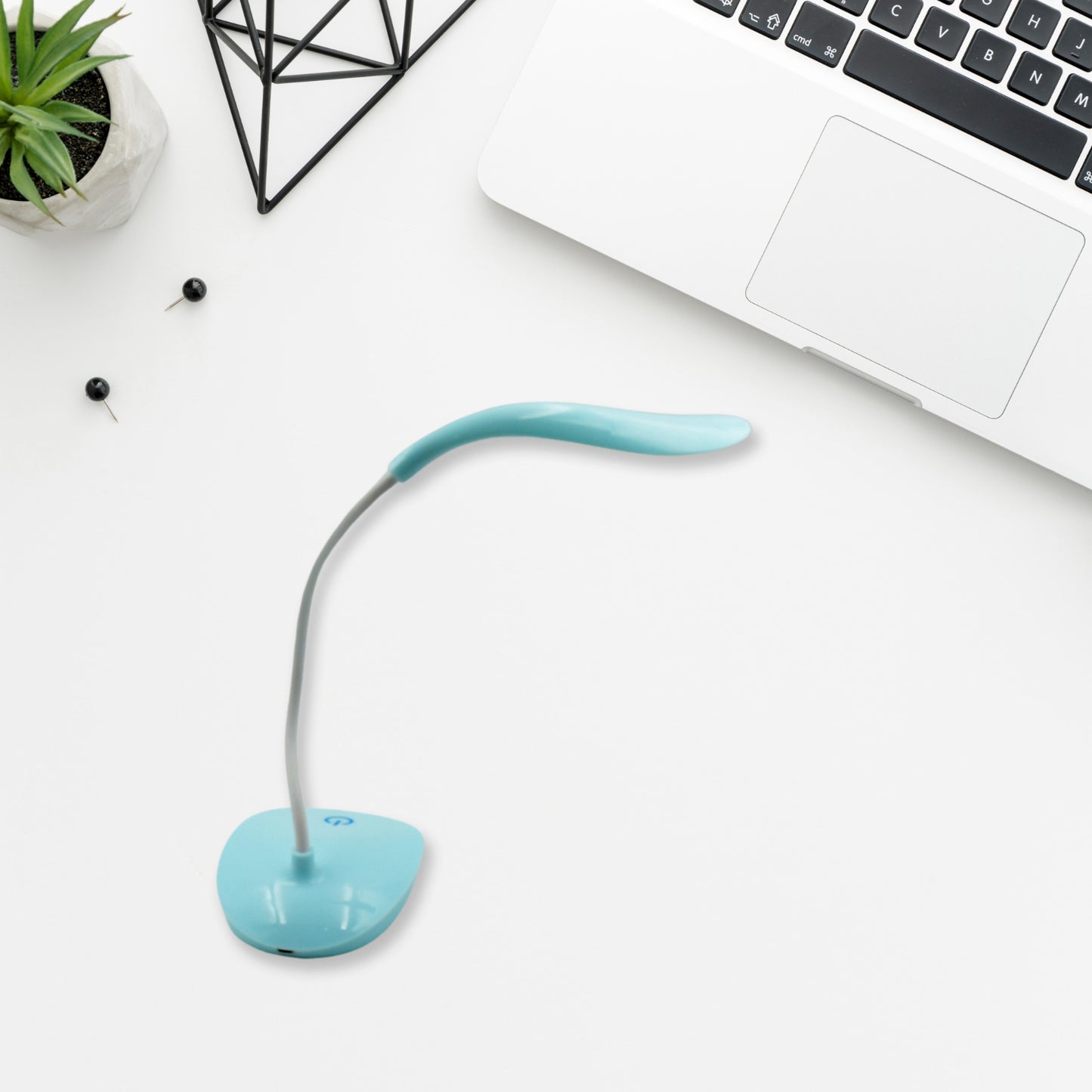 Study Lamp Rechargeable Led Touch On Off Switch Student Study Reading Dimmer Led Table Lamps White Desk Light Lamp - Happy Price - Image 5