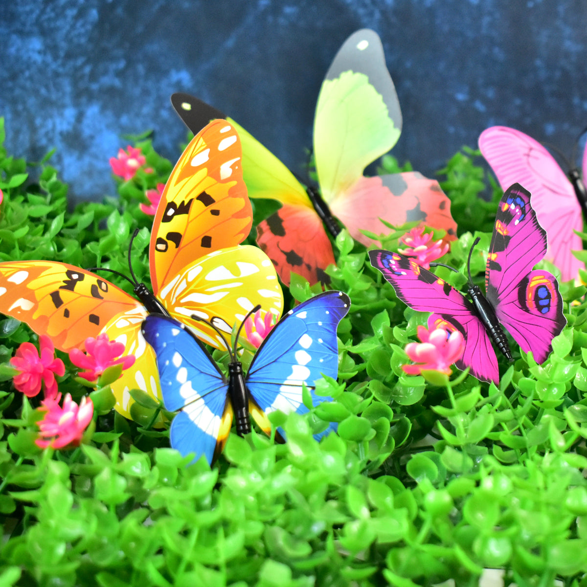 Decorative Colorful Butterfly Wall Stickers (12 Pc Set) - Happy Price - Image 5