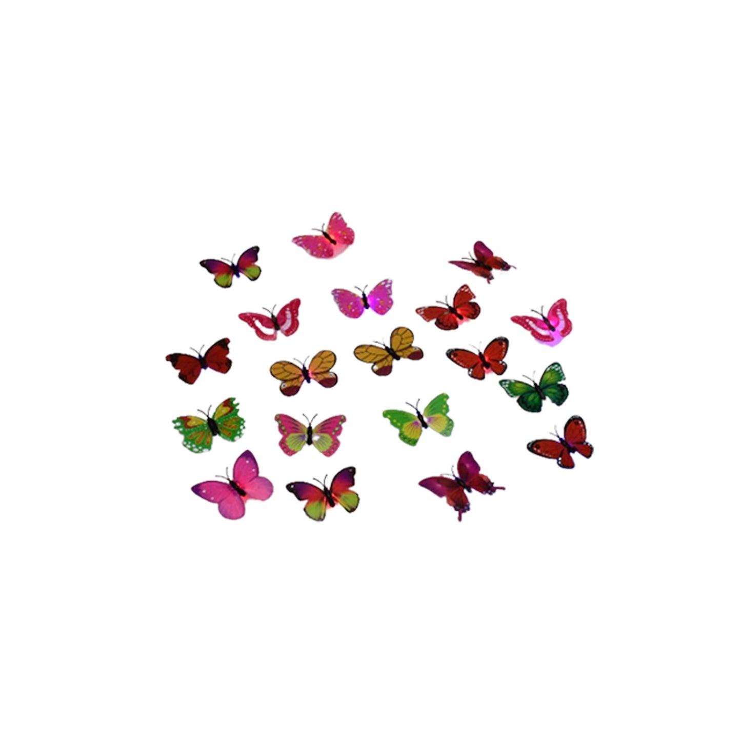 Butterfly 3d Night Lamp Comes With 3d Illusion Design Suitable For Drawing Room Lobby. (Pack Of 50) - Happy Price - Image 2