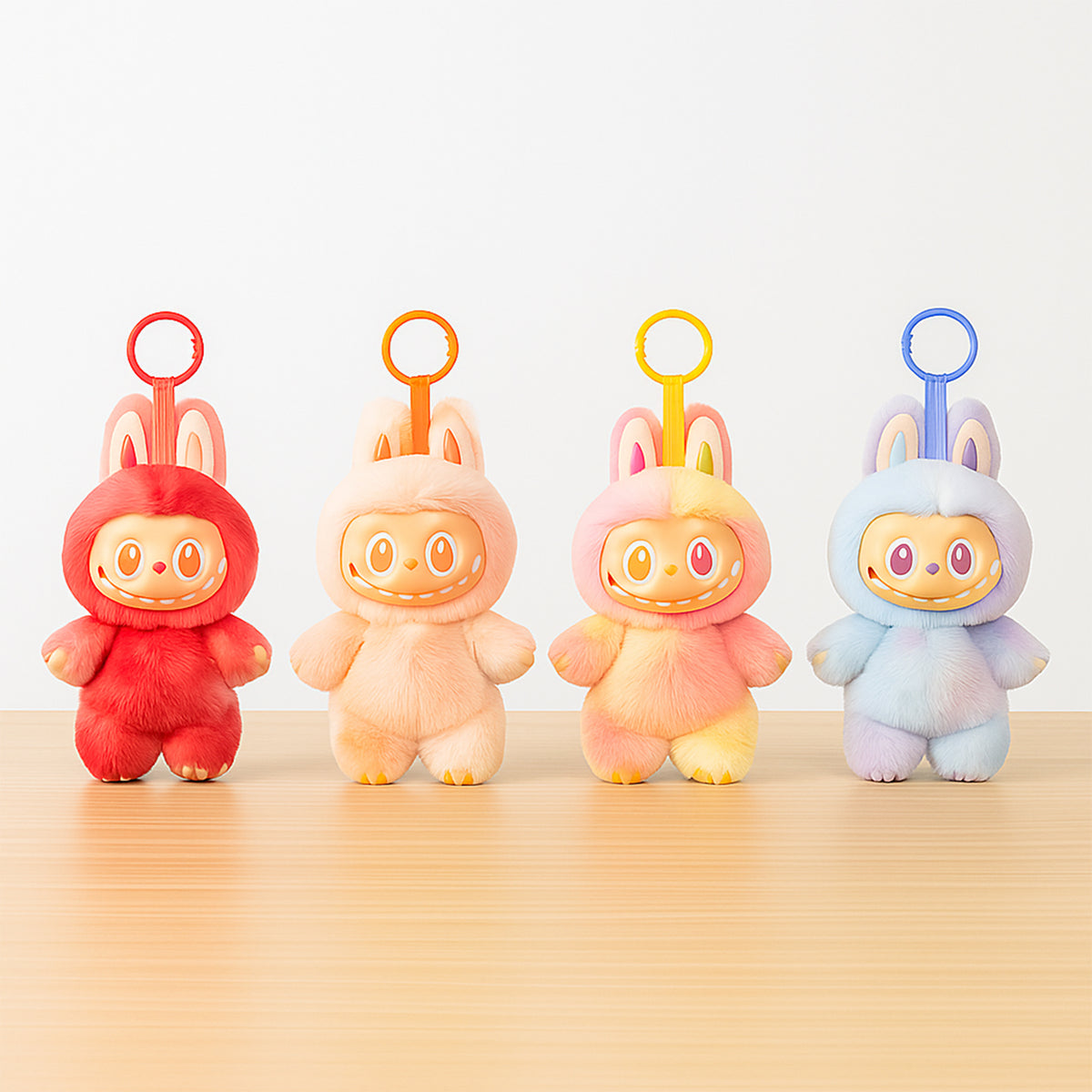 Plush Toy Cartoon Keychain With Hook Assorted Colorful Animal Design 1 Pc (Mix Design) - Happy Price - Image 6