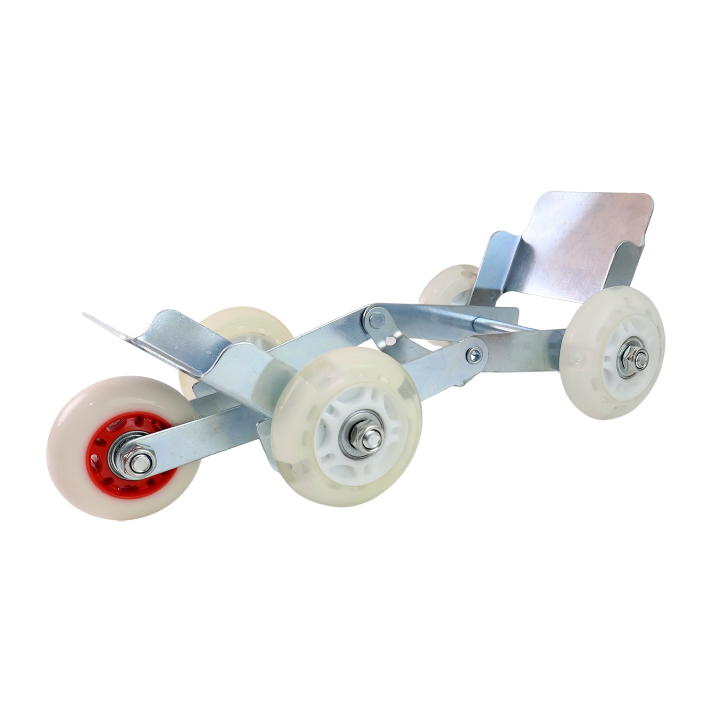 Motorcycle Front Wheel Roller Stand - Heavy Duty Metal with 4 Nylon Wheels (1 Pc) - Happy Price - Image 5