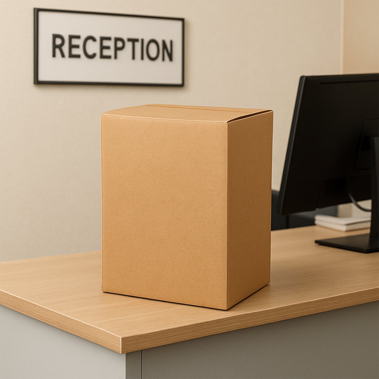 Heavy-duty Brown Box For Product Packing (26x20x12 Cm 1 Pc) - Happy Price - Image 3