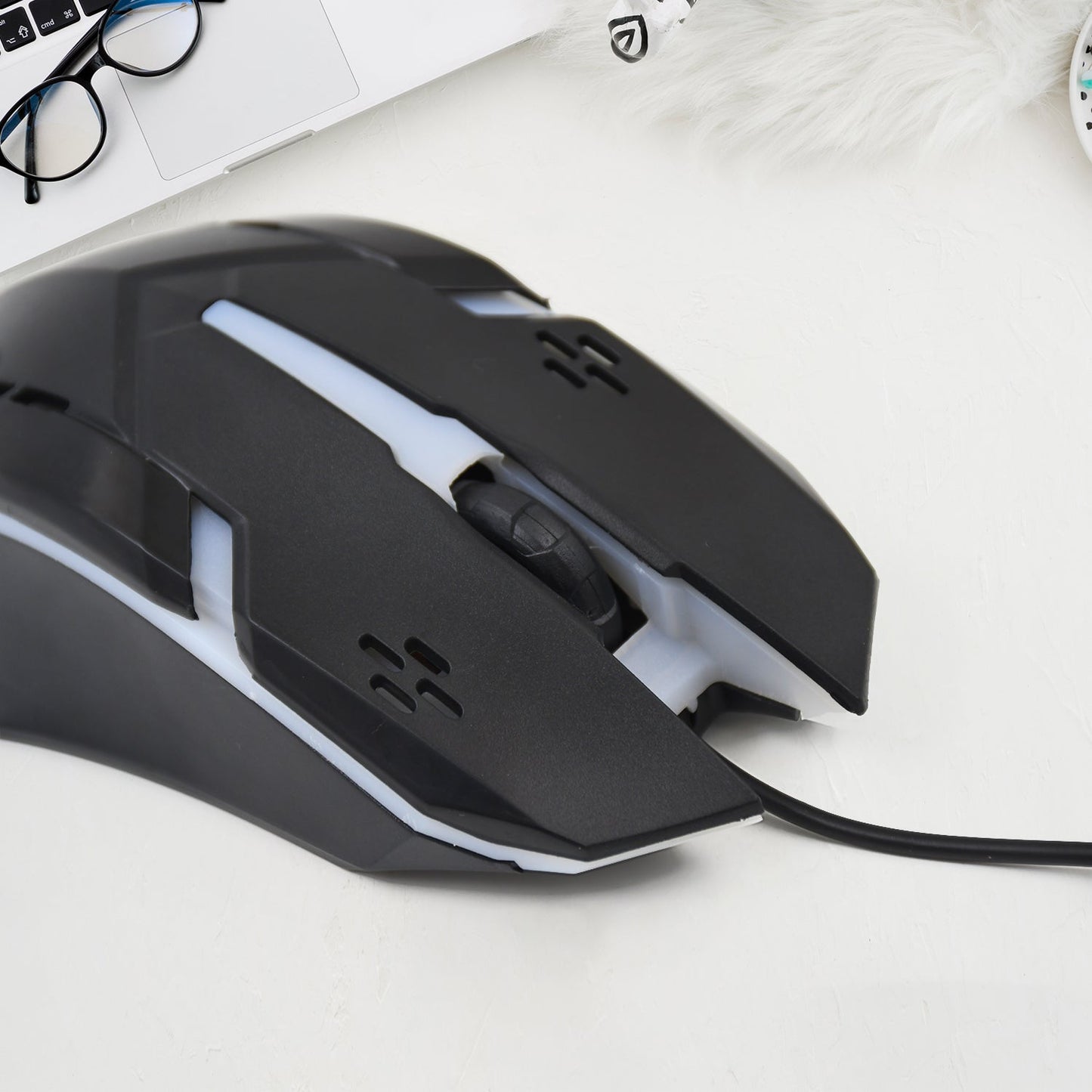 Computer Laptop Usb Wired Optical Mouse (1 Pc) - Happy Price - Image 3