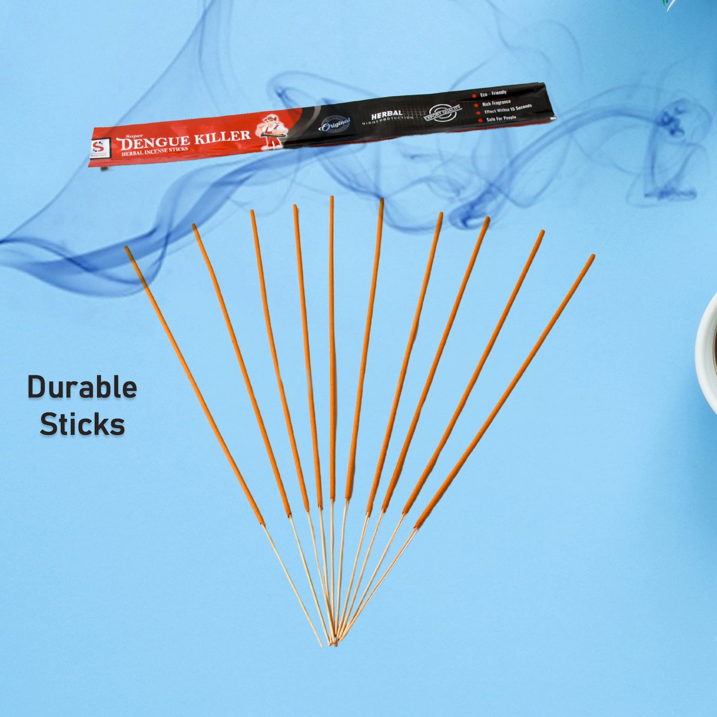 Mosquito Agarbatti Stick Herbal Mosquito Agarbatti (1 Packet 10 Sticks) (Incense Stick) - Happy Price - Image 2