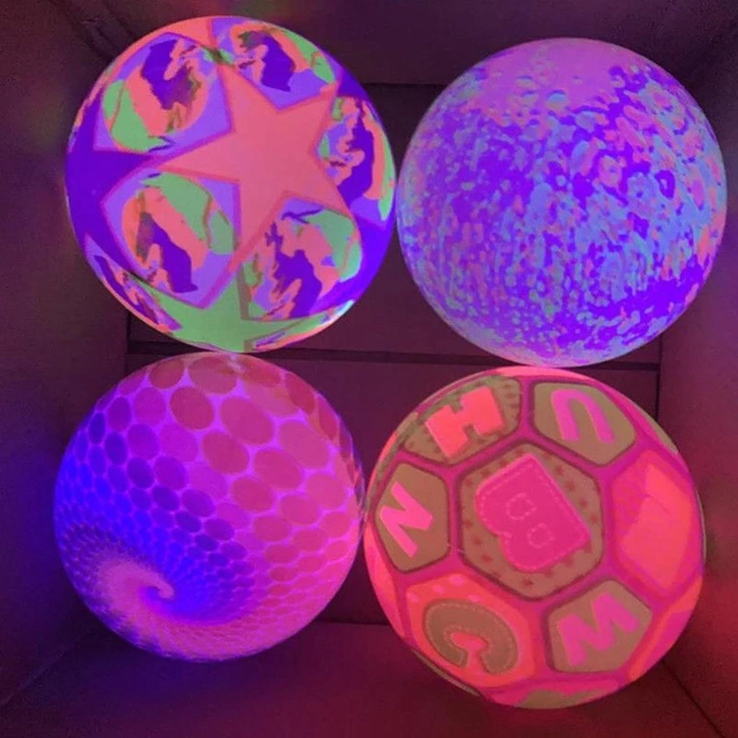 Bouncy Stress Reliever Fun Play Led Rubber Balls For Kids (1pc Only) - Happy Price - Image 3