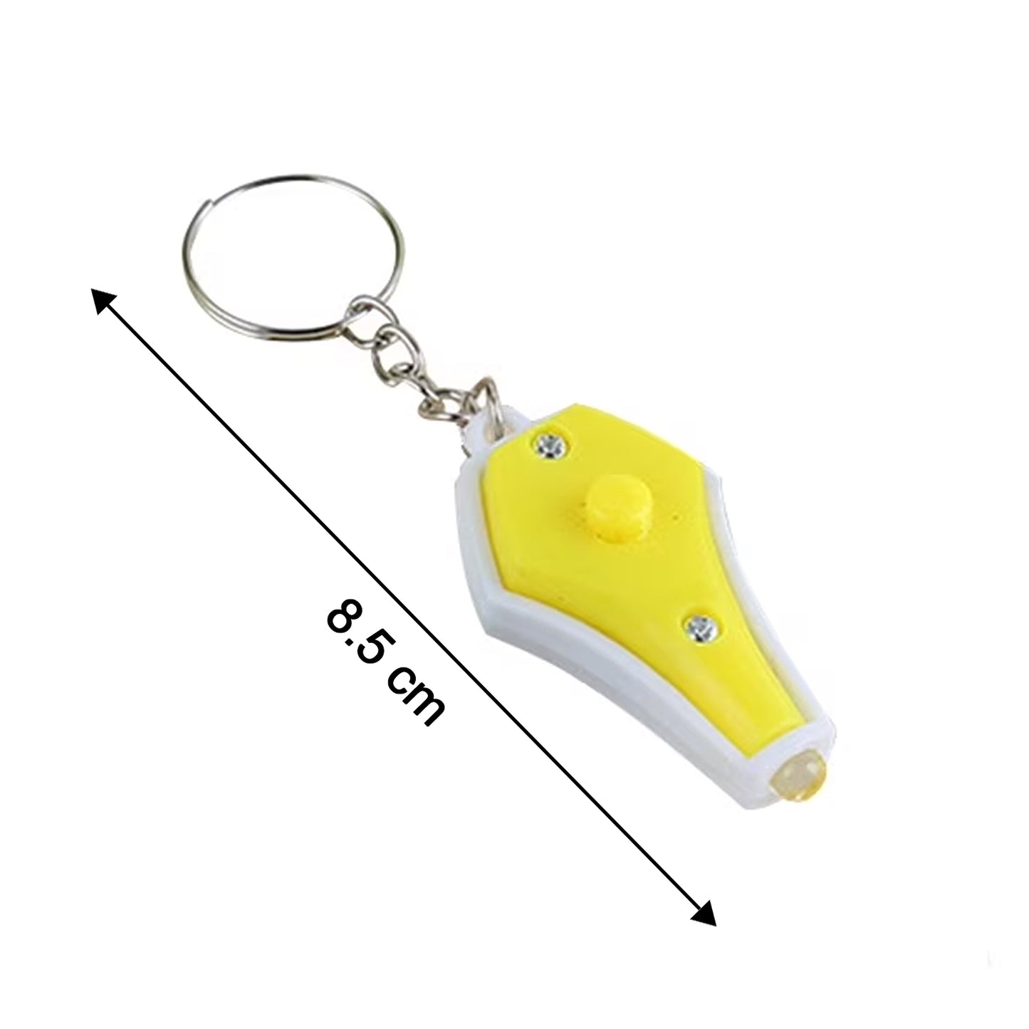 Mini Blue LED Keychain Torch Light (1 Pc) - Happy Price - Image 6
