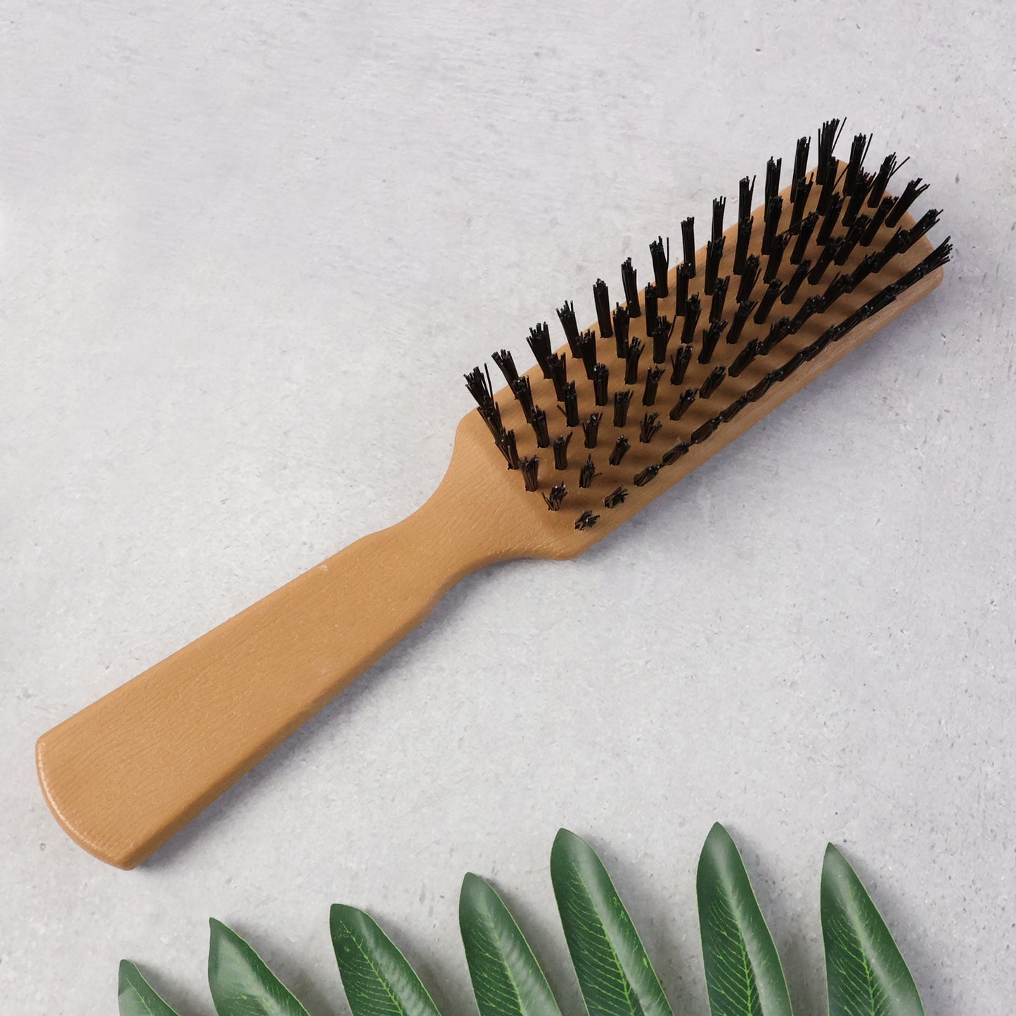 Durable Plastic Handle Cleaning Brush with Strong Nylon Bristles - 1 Pc - Happy Price - Image 2