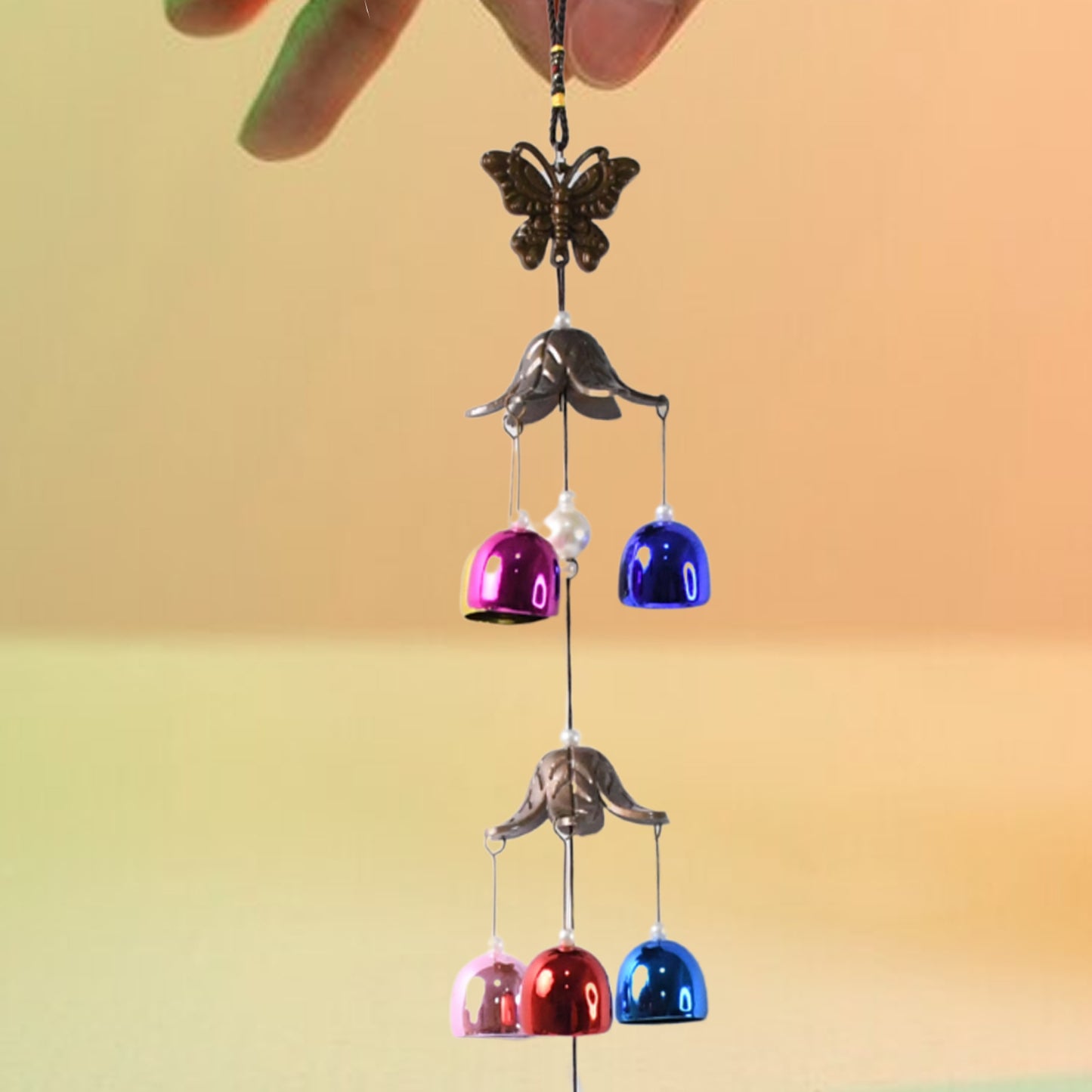 Decorative Wind Chimes Outdoor Hanging Dragonfly Wind Chime (1 Pc) - Happy Price - Image 2