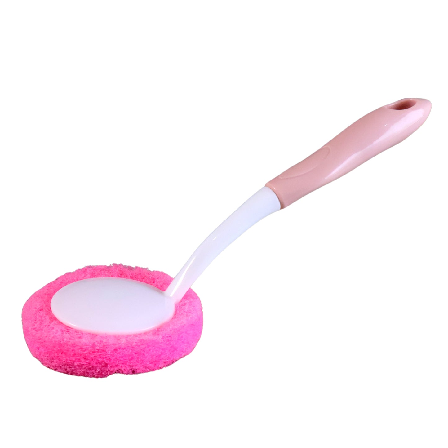 Long Handle Dish Scrubber Brush with Sponge Head - 1 Pc - Happy Price - Image 4