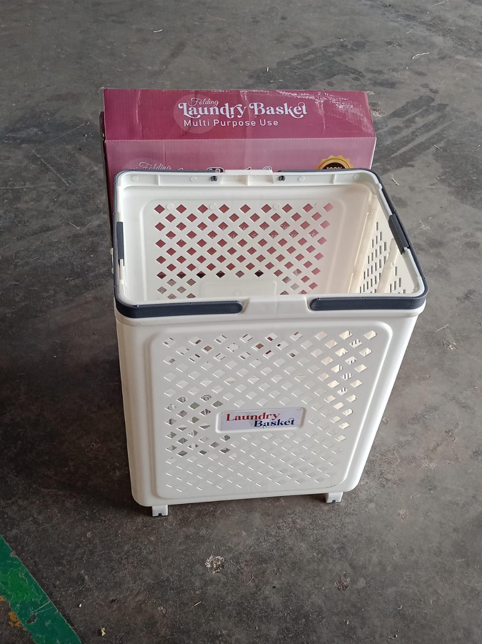 Multipurpose Foldable Laundry Basket With Wheels - Happy Price - Image 7