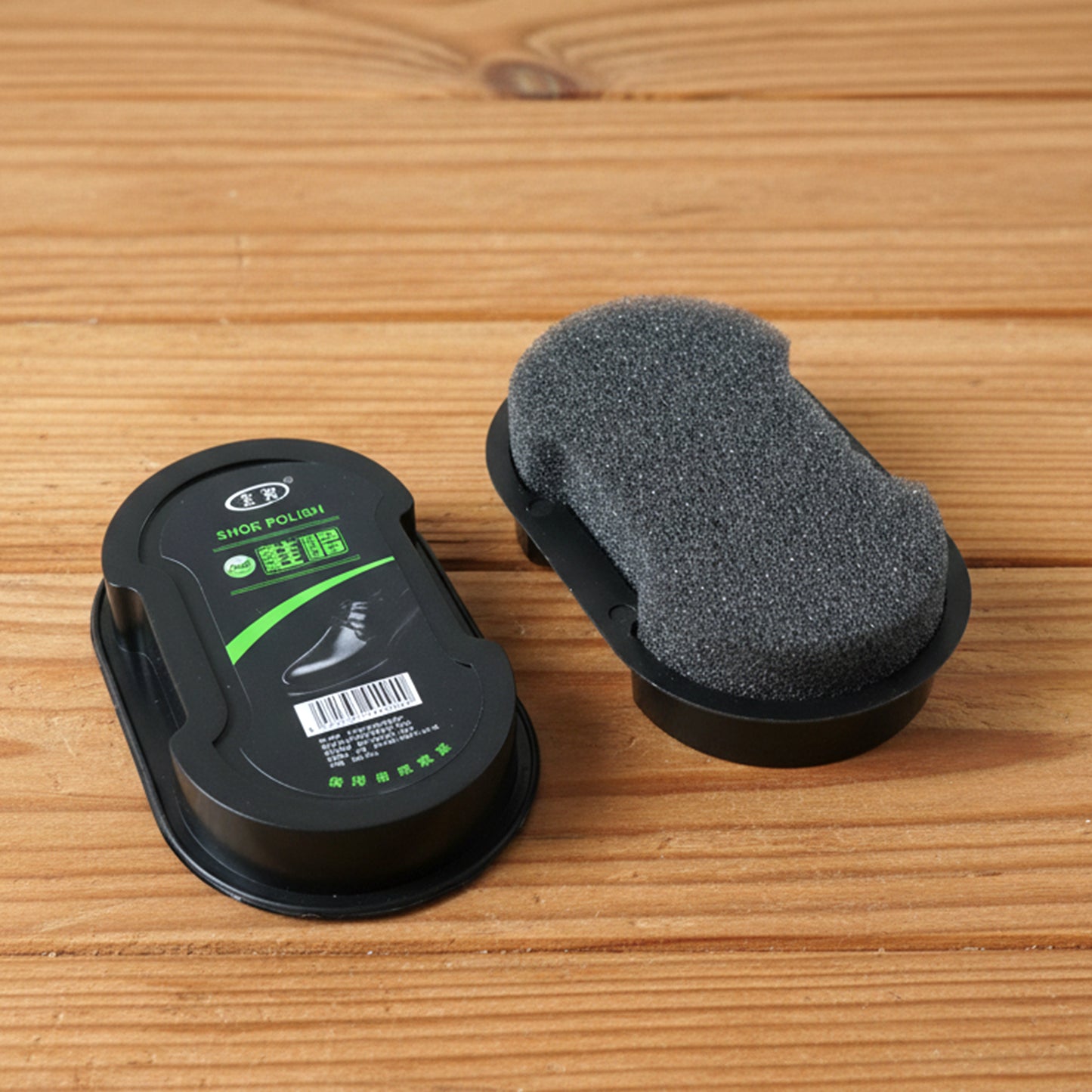 Instant Shoe Shine Sponge Applicator - 1 Pc Leather Footwear Cleaner - Happy Price - Image 2