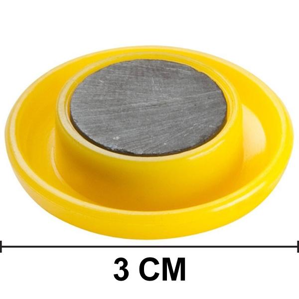 Colorful Board Magnets Circular Plastic Buttons - Happy Price - Image 5