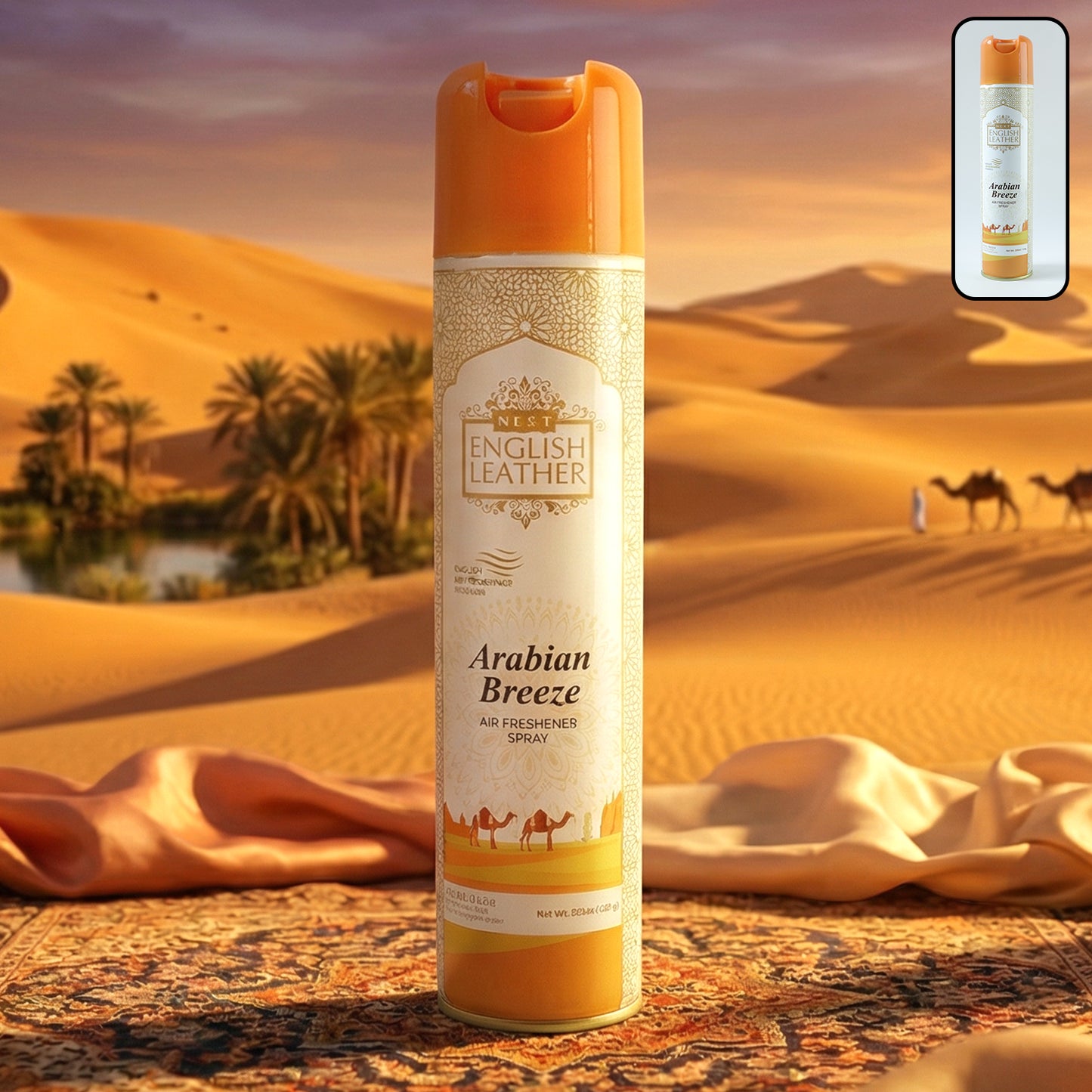 Next English Leather Arabian Breeze Air Freshener Spray 220 ML - Oriental Fragrance - Great Price - Image 2