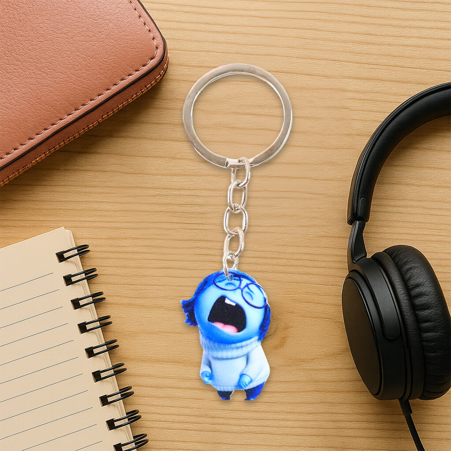 Cute Cartoon Character Girl Keychain For Kids Bags Stationery - Happy Price - Image 6