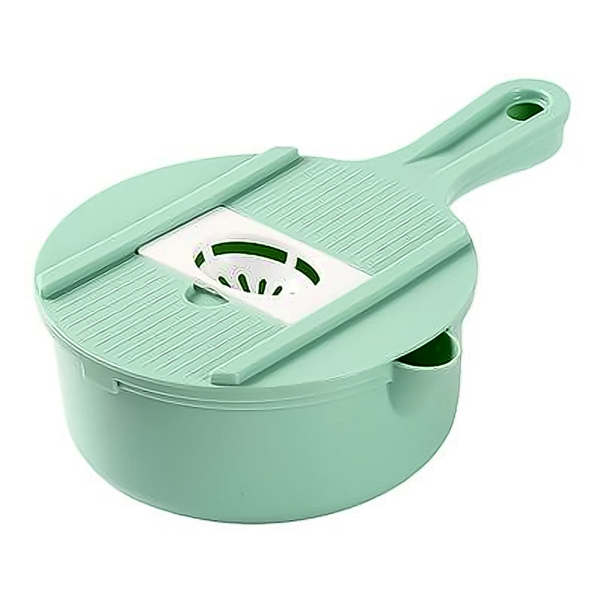 Vegetable Choppers With Drain Basket 6 In 1 Vegetable Slicer Blades (1 Set) - Happy Price - Image 3