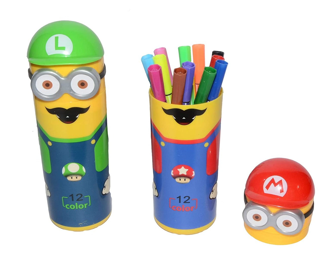 Minions Sketch Pen Set With Attractive Designed Case (Pack Of 12)6175_12pen_minions_sketch_box - Happy Price - Image 3