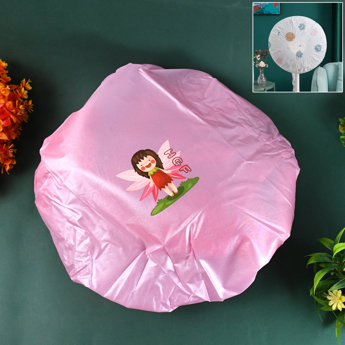 Dust-proof Round Elastic Protective Case Fan Cover (1 Pc) - Happy Price - Image 3