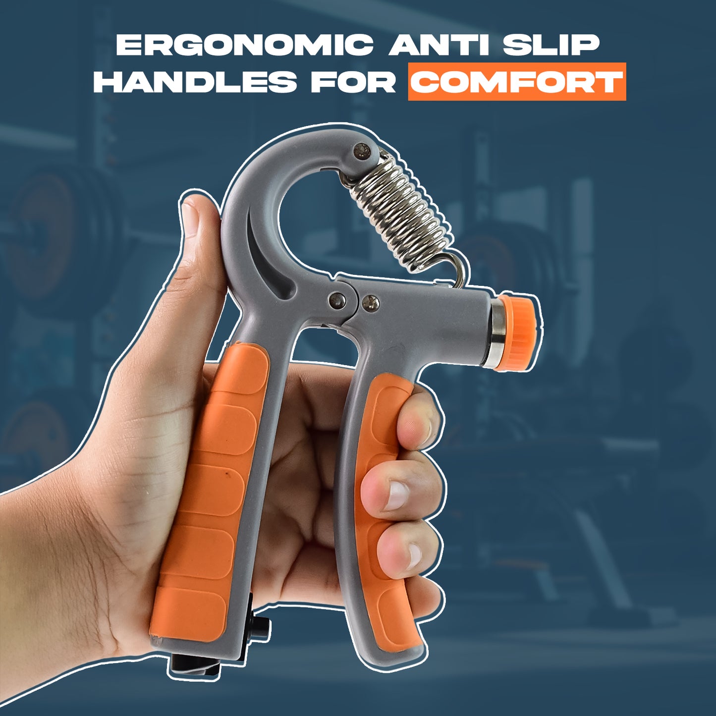 Adjustable Hand Grip Strengthener with Counter - 5kg to 60kg Resistance, 1 Pc - Happy Price - Image 5