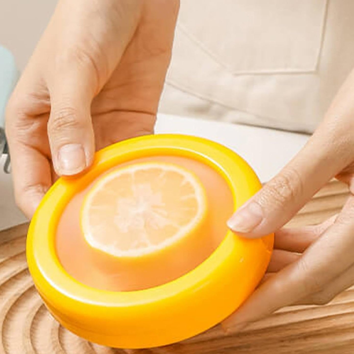 Vegetable Container Premium Fruits Saver Keeper (1 Pc Yellow) - Happy Price - Image 3