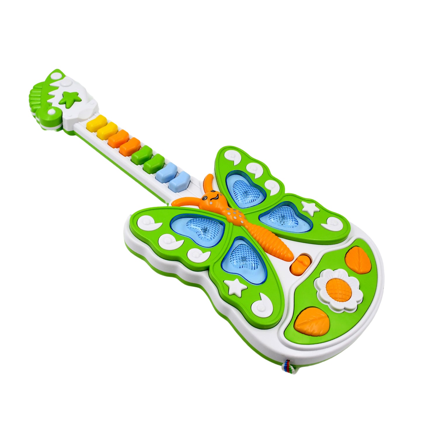 Butterfly Guitar Toy With Light And Music Toy (1 Pc Battery Not Included) - Happy Price - Image 4