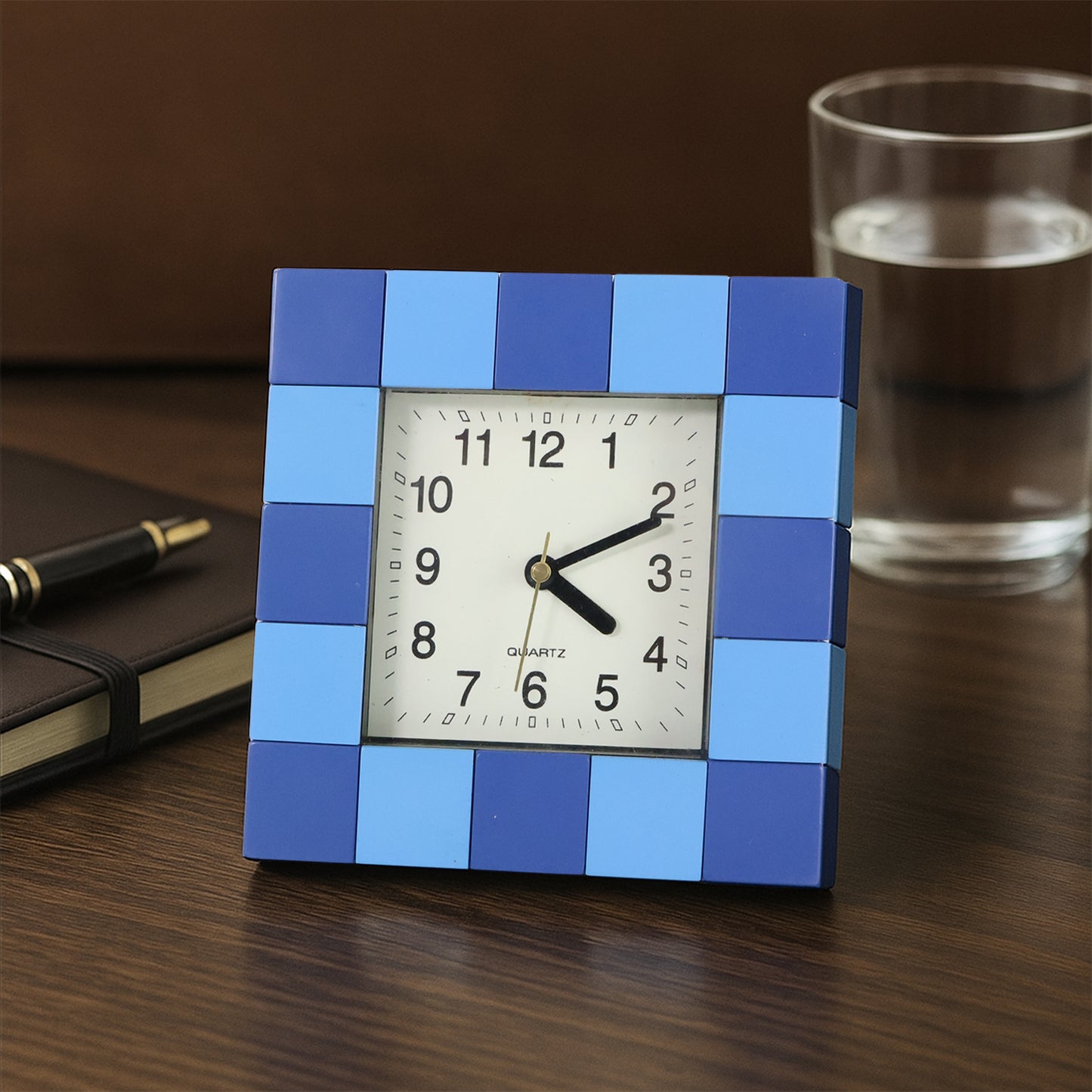 Square Quartz Table Clock - 1 Pc, Easy Read Dial - Happy Price - Image 4