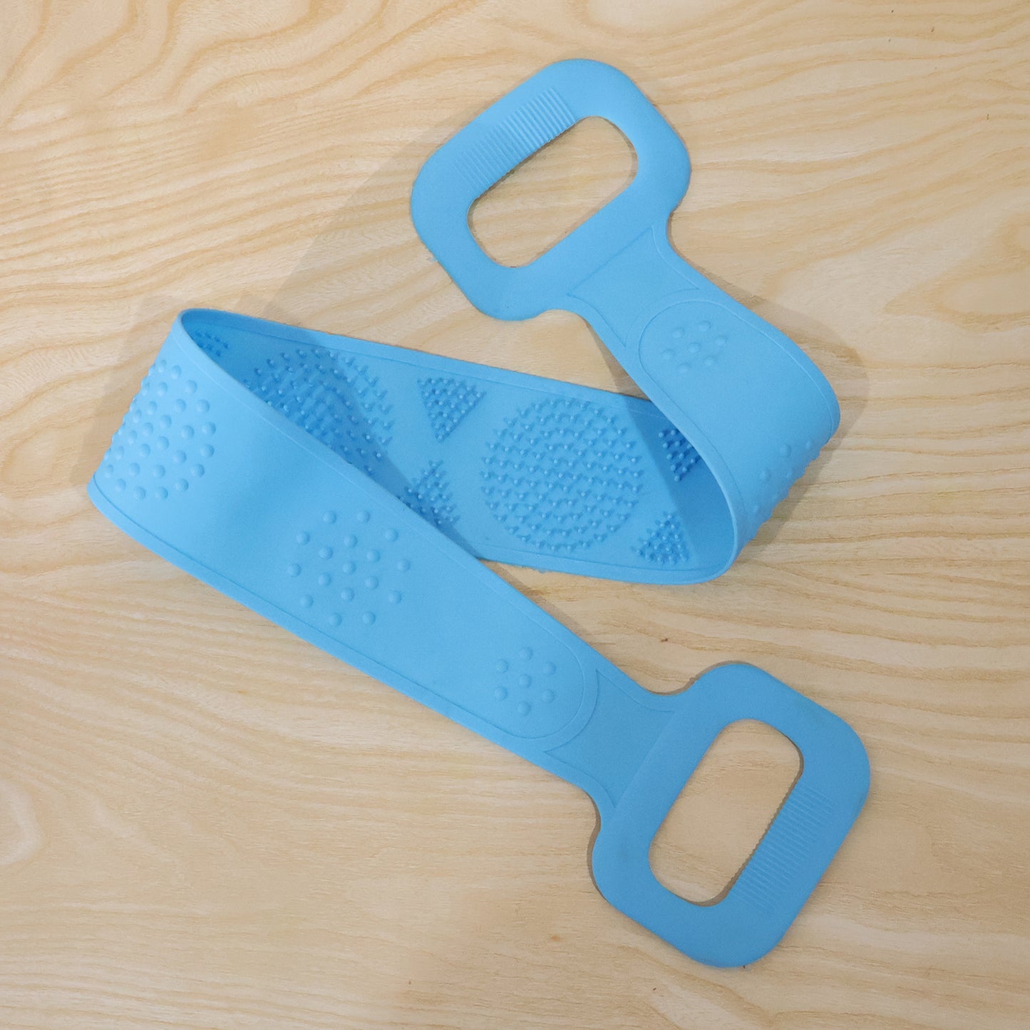 Long Silicone Back Scrubber Belt for Bath - 1 Pc - Happy Price - Image 7