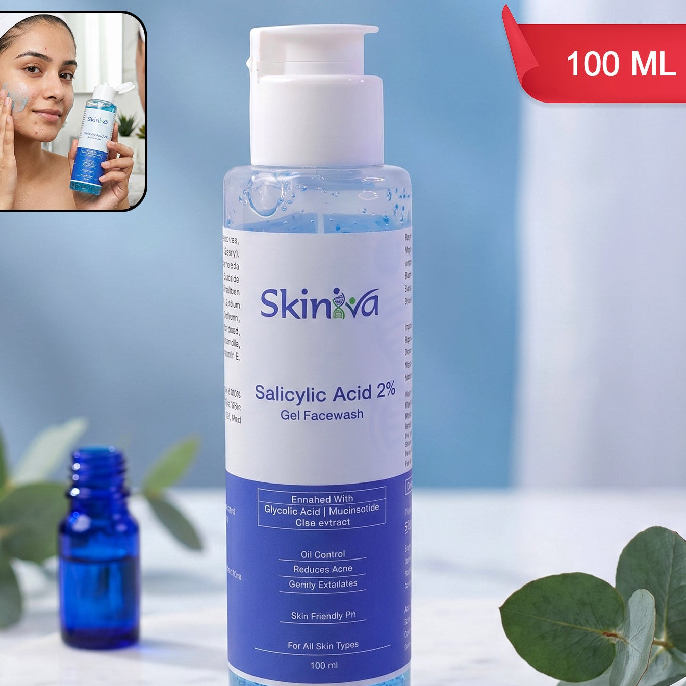 Advanced Salicylic Acid Gel Face Wash (1 Pc 100 Ml)