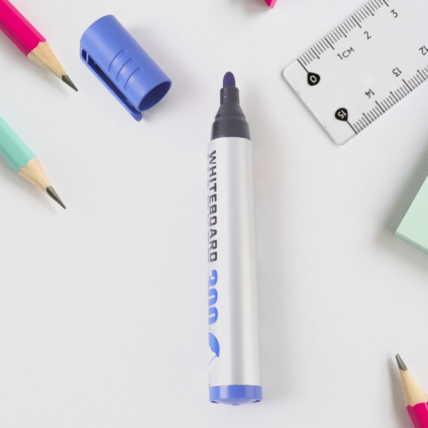 Jumbo Tip Whiteboard Blue Ink Marker (1 Pc) - Happy Price - Image 5