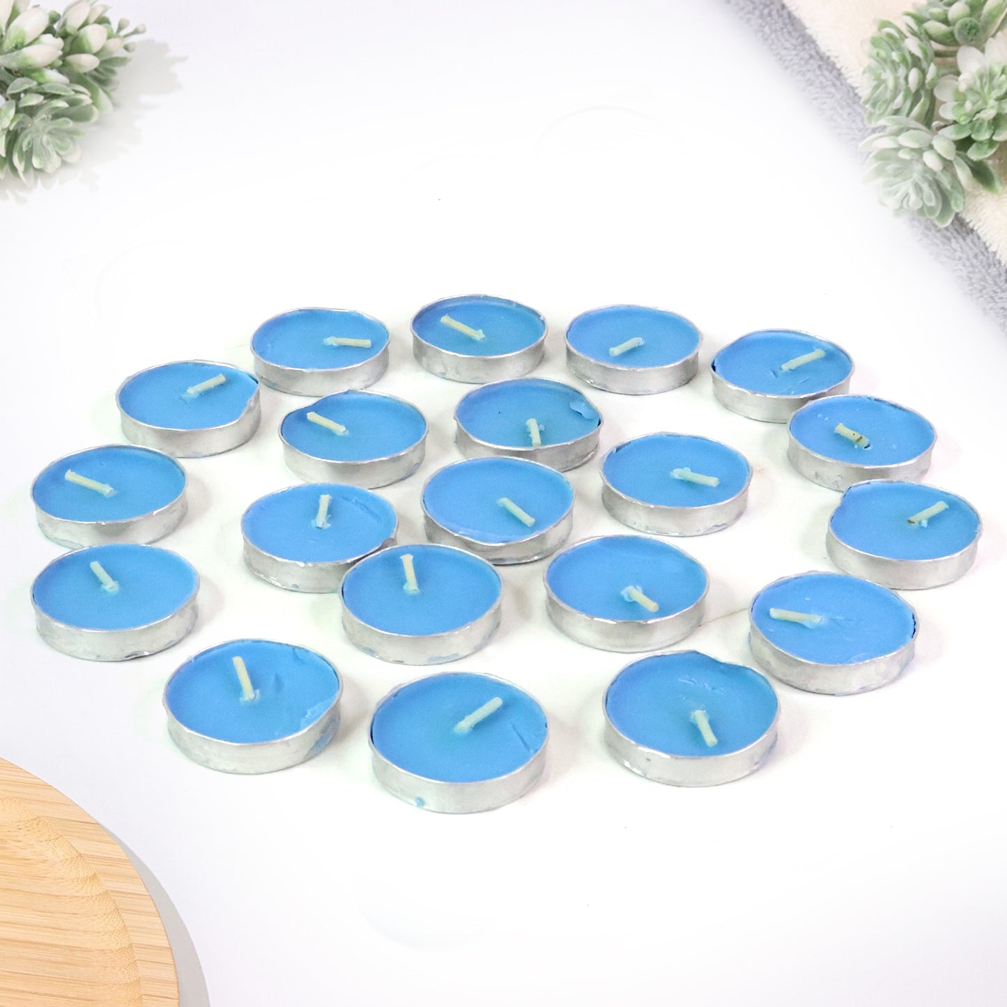 20 Pc Multicolor Tea Light Candles Set for Home Decor & Festivals - Great Price - Image 6