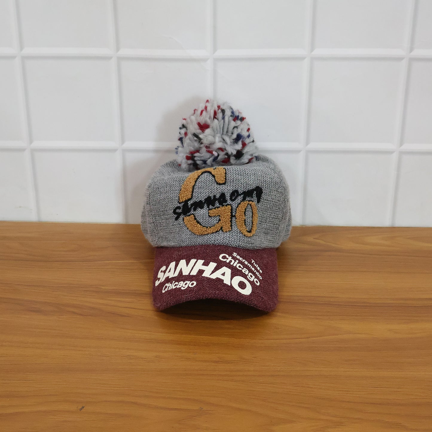 Stylish Woolen Pom Pom Cap for Women - Winter Baseball Style Knit Hat (1 Pc) - Great Price - Image 7