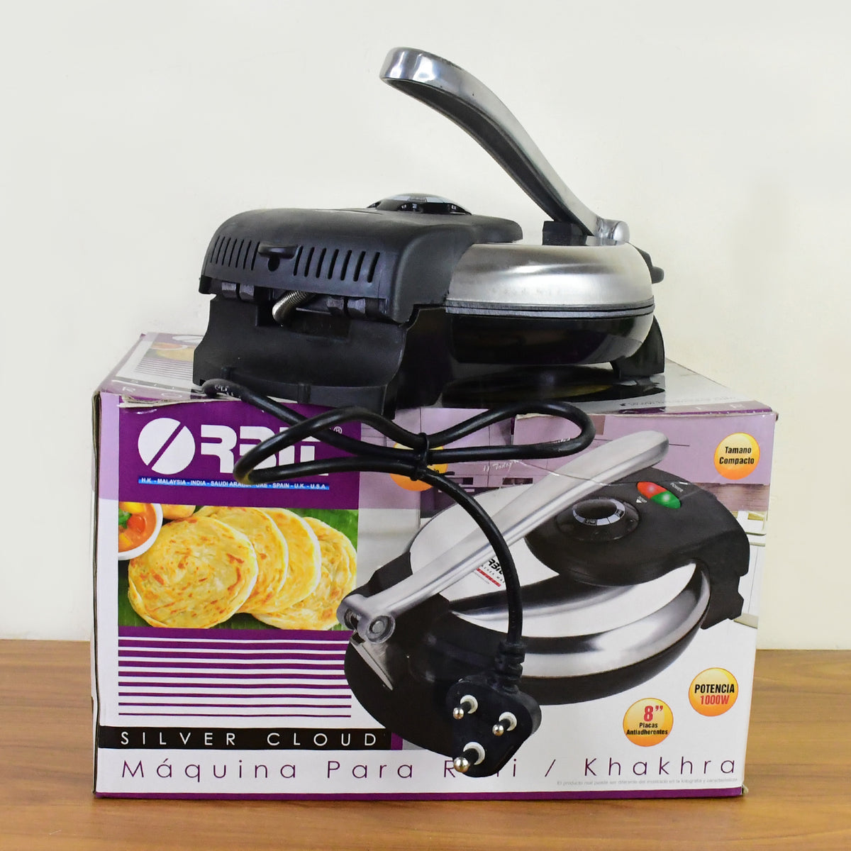 Orbit 1000W Automatic Roti and Khakra Maker - Stainless Steel - Great Price - Image 7
