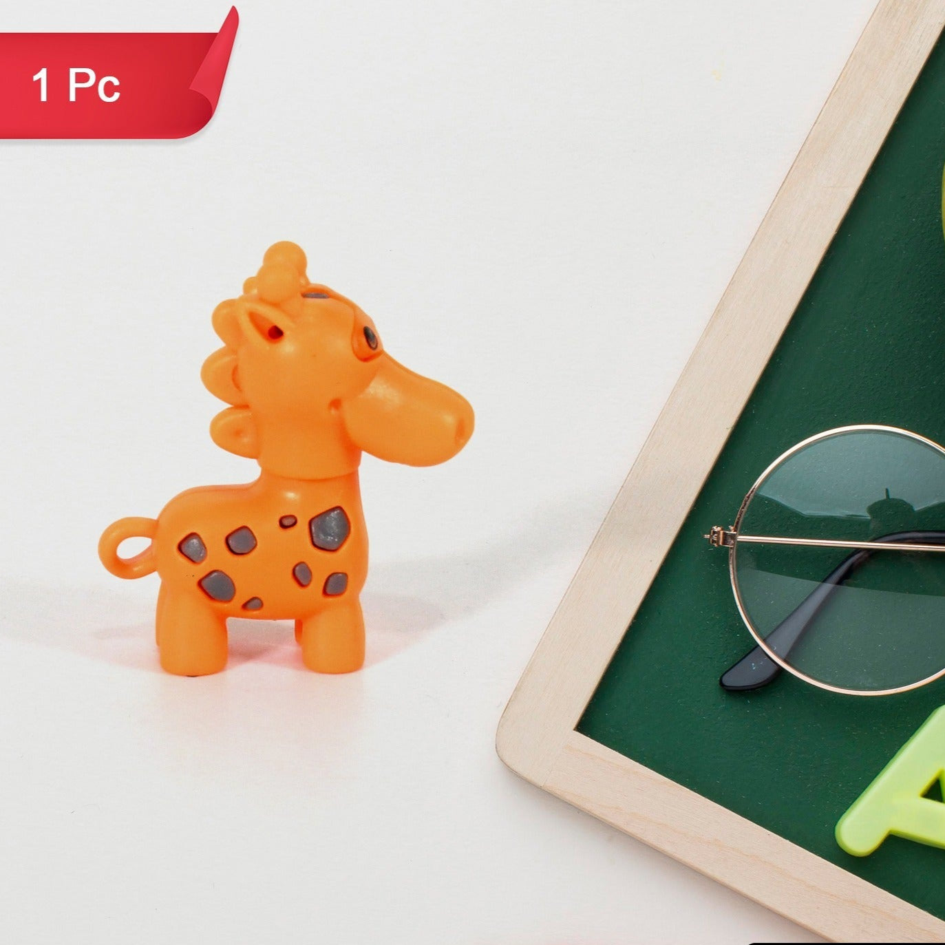 Extandable Giraffe Toy Cute Looking Giraffe With Extandable Neck (1pc) - Happy Price - Image 1