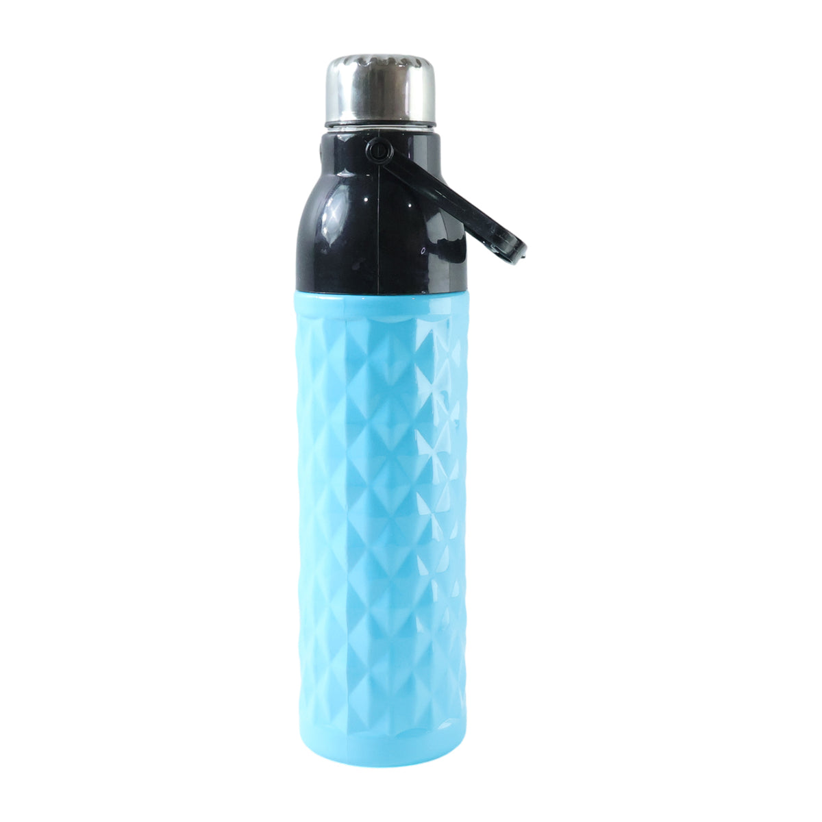 1100 ML Diamond Texture Sports Water Bottle with Strap (1 Pc) - Happy Price - Image 4