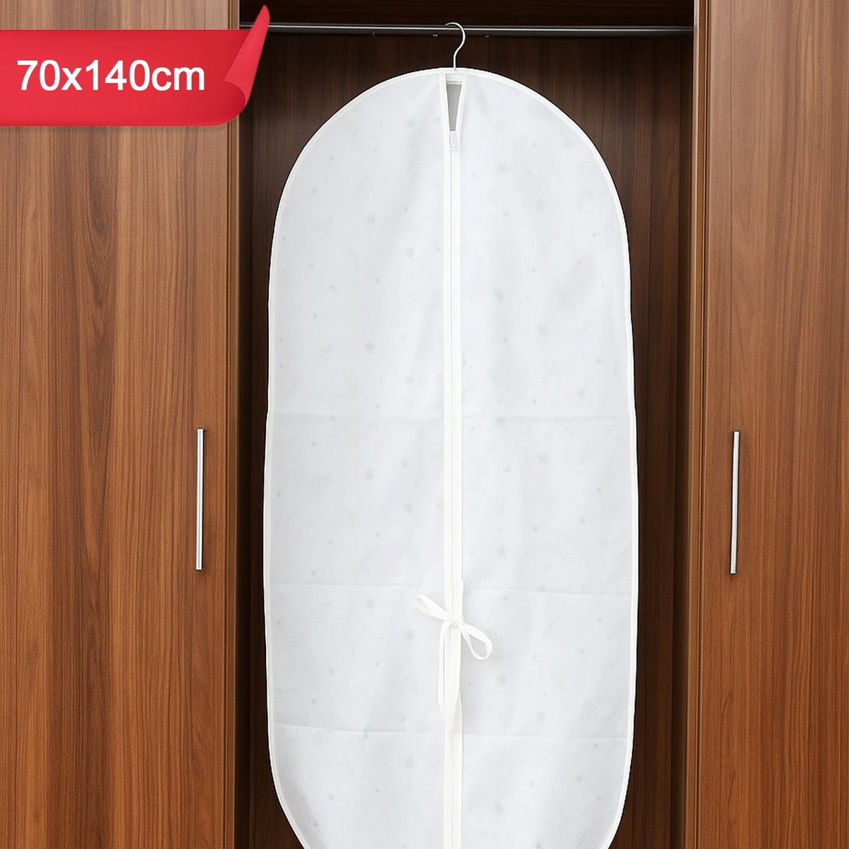 Premium Non-Woven Garment Cover for Long Clothes (70 x 140 cm, 1 Pc) - Happy Price - Image 1