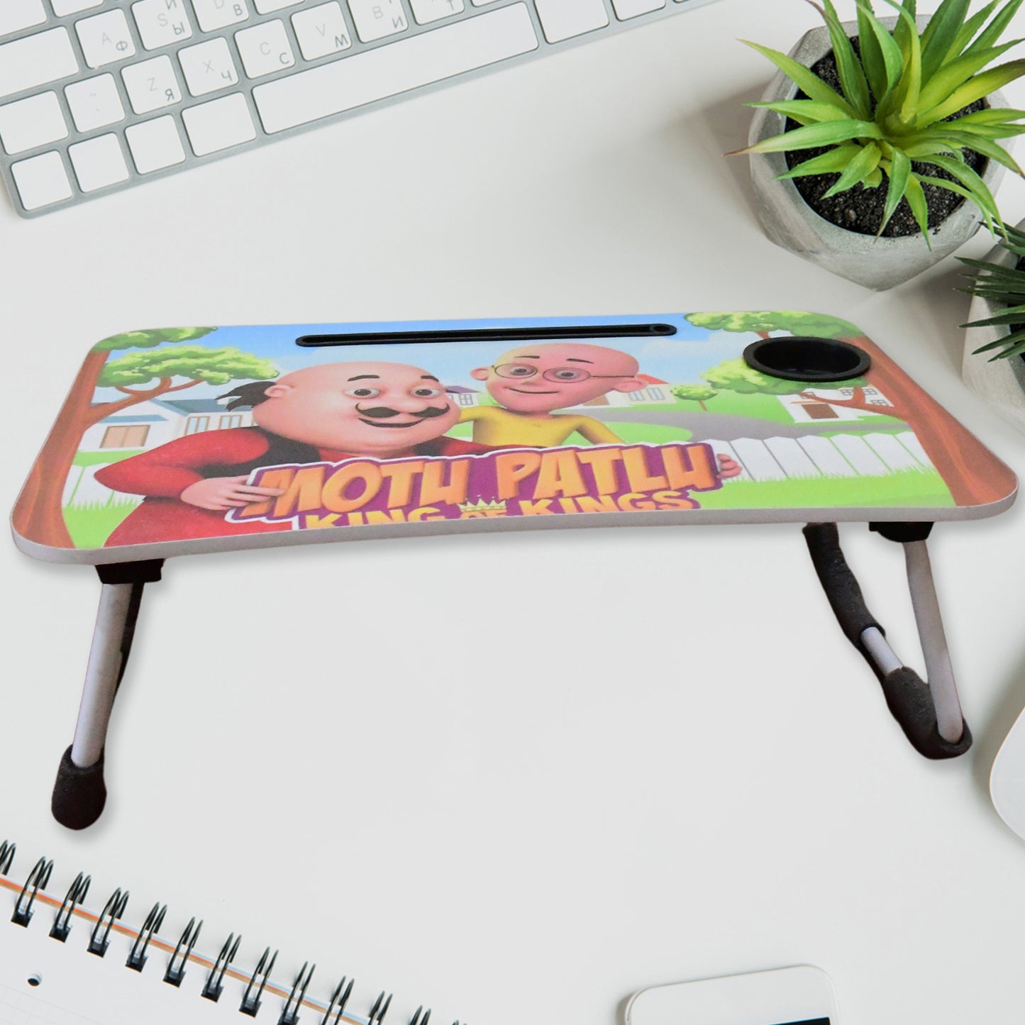 Multipurpose Portable Writing Homework Mix Cartoon Design Printed Table (1 Pc Mix Design 6141 Cm) - Happy Price - Image 6
