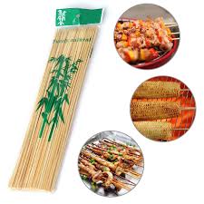 Natural Bamboo Wooden Skewersbbq Sticks For Barbeque And Grilling - Happy Price - Image 3