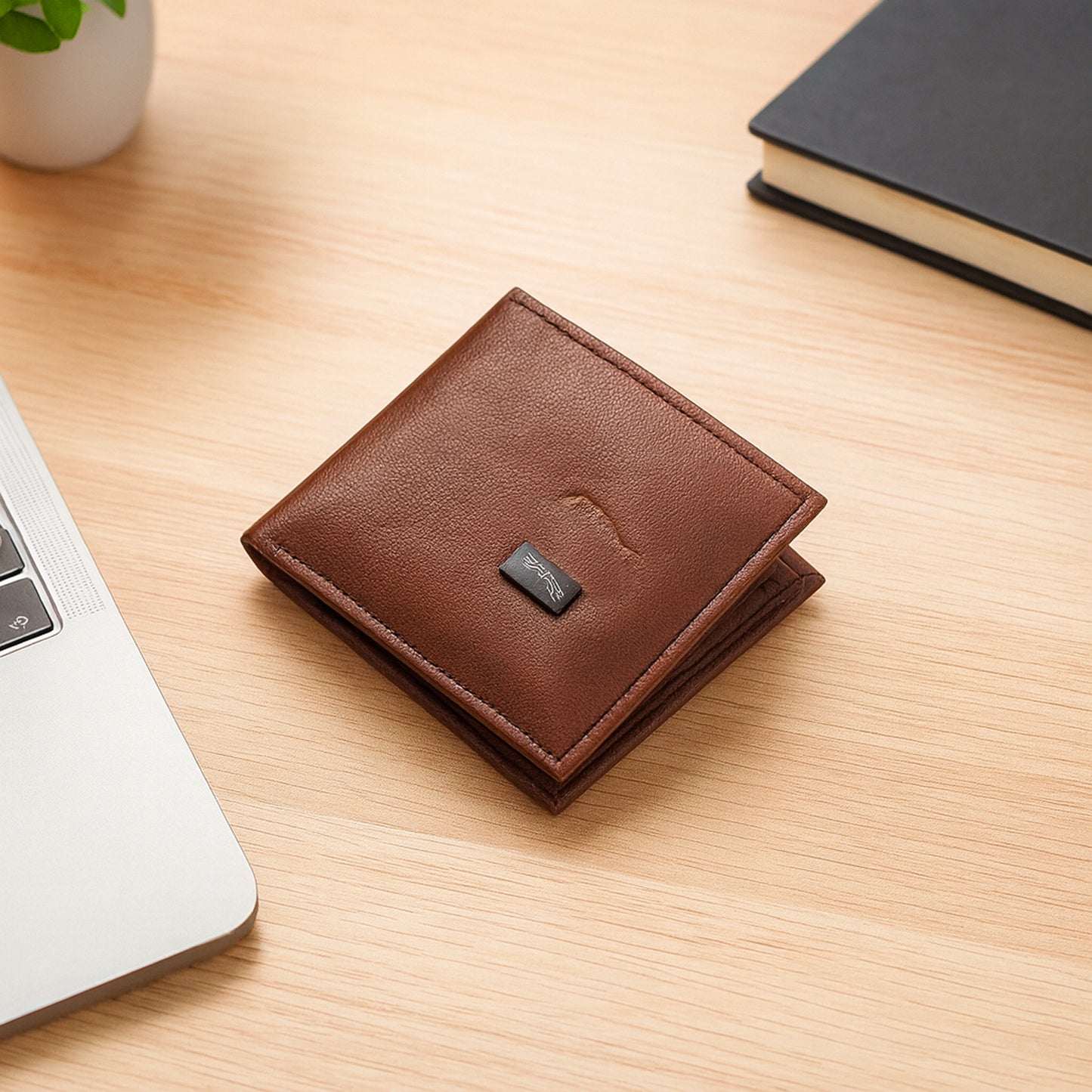 Classic Bi-Fold Gents Wallet (1 Pc) - Slim Design with Card Slots & Currency Pockets - Happy Price - Image 4