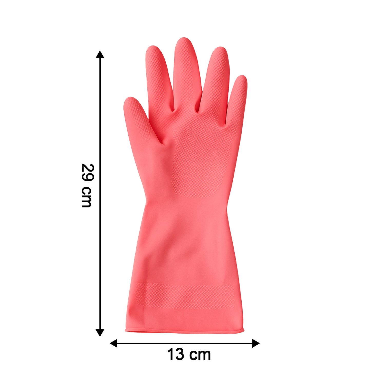 Reusable Waterproof Household Cleaning Gloves (45gm 1 Pair) - Happy Price - Image 5