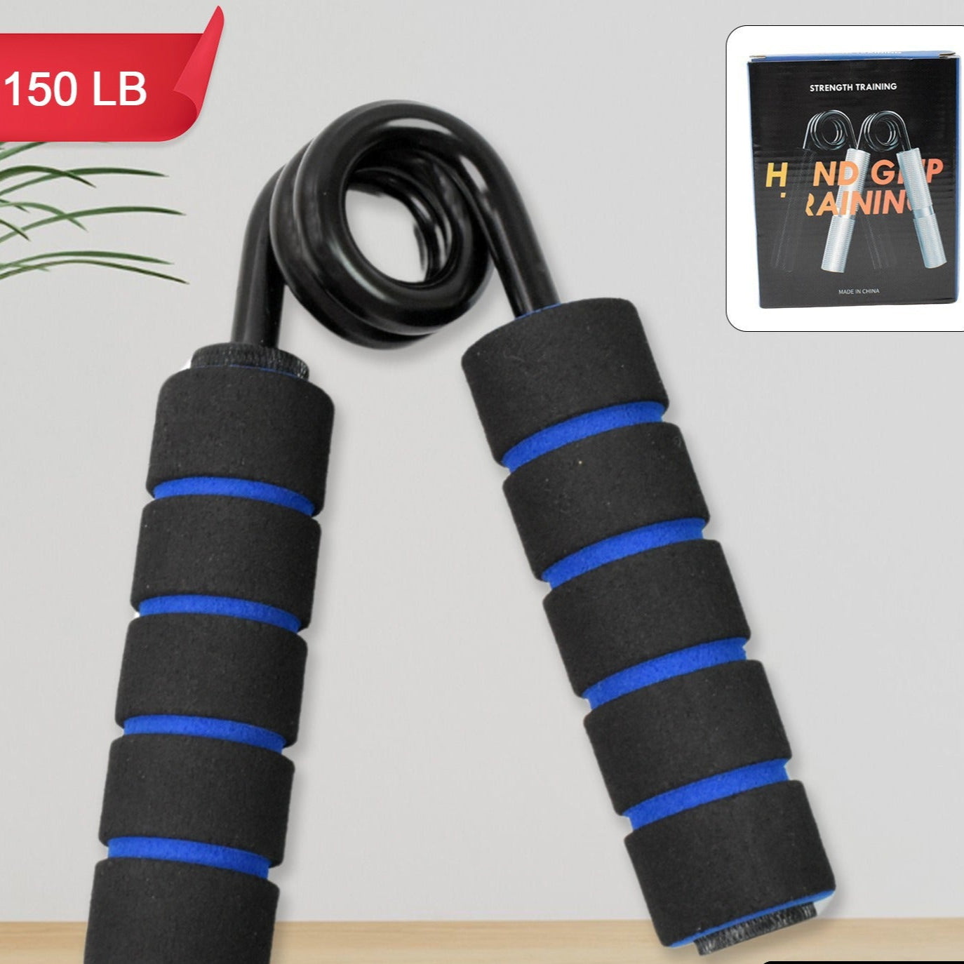 75kg Challenge Hand Exerciser Hand Gripper Finger Strengthener ( 1 Pc 150 Lb ) - Happy Price - Image 1